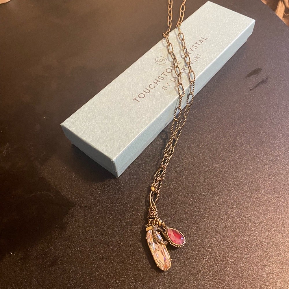 Touchstone Crystal Necklace.